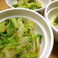 ぷううさぎ's cooksnap of when they made ○簡単すぎる白菜おひたし○.
