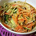 リープリヒ's cooksnap of when they made 生姜風味のもやし中華サラダ☆.