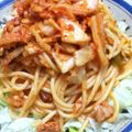 itachiq's cooksnap of when they made キムチとツナの混ぜるだけパスタ.