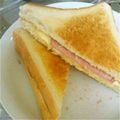 kana_ara's cooksnap of when they made 簡単★サンドイッチ～ハム＆チーズ～.