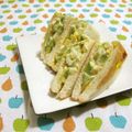 赤い電話's cooksnap of when they made アボカドタマゴサンド.