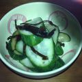 深ぴょん's cooksnap of when they made 胡瓜の漬物★塩昆布とすし酢.