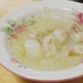 鈴ピヨ's cooksnap of when they made 白菜とベーコンのスープ.