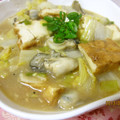 まな竜's cooksnap of when they made 牡蠣と白菜♪♪トロぷるんオイスター炒め.