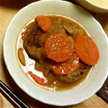 キラキラ726's cooksnap of when they made きのこたっぷりの和風煮込みハンバーグ.