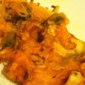 Keele's cooksnap of when they made 海鮮キムチかき揚げ.