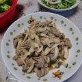 ぎじゅも33's cooksnap of when they made 豚肉とエリンギの塩麹オイスター炒め.