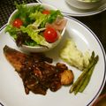 sayacock's cooksnap of when they made めかじきのソテー♥♡デミグラスソース.