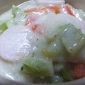 ゆうたんのママさん's cooksnap of when they made 秋！さつま芋ときのこの豆乳シチュー.