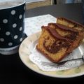 汐稀＠'s cooksnap of when they made ホットケーキミックス・チョコマーブルケーキ.