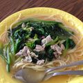 コカリル's cooksnap of when they made あっさり簡単☆ほうれん草のスープパスタ☆.