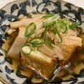 ハチエモン's cooksnap of when they made ５分で完成！厚揚げのきのこあんかけ.