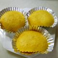 mameapan's cooksnap of when they made ホワイトチョコの簡単カップケーキ.