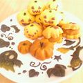 setsu63's cooksnap of when they made ハロウィン♪かぼちゃクッキー.