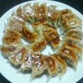 ツィツァ's cooksnap of when they made レンコン入り野菜餃子.