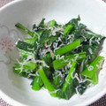 ちょとのか's cooksnap of when they made 小松菜としらすの塩炒め。.