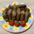 悠愛らぶ☆'s cooksnap of when they made おせちに♪牛肉の八幡巻き.