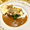 REI♡'s cooksnap of when they made 鯛のポワレ　自家製アメリケーヌソース♪.