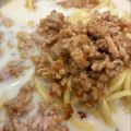 rikamoko's cooksnap of when they made 牛乳で作る☆コクまろ辛口坦々麺.