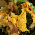 みーちゃんﾏﾐｰ's cooksnap of when they made 簡単お弁当にも☆豚バラとワカメの中華炒め.