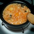 みんぐり's cooksnap of when they made ♪土鍋で簡単♪キムチ雑炊.