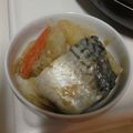 ishicafe's cooksnap of when they made サバと根菜の味噌南蛮煮.