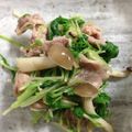 くんねちゅぷ's cooksnap of when they made 水菜としめじの簡単お浸し☆.