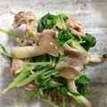 くんねちゅぷ's cooksnap of when they made 水菜としめじの簡単お浸し☆.