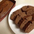 もーぐたん's cooksnap of when they made バナナ入り☆ココアマーブルパウンドケーキ.