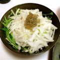 Ruri03's cooksnap of when they made じゃこゴマ香る☆水菜と大根のサラダ.