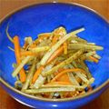 don_doko's cooksnap of when they made 鶏ごぼうのきんぴら.