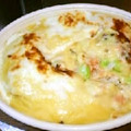 hime犬's cooksnap of when they made ほんのり甘い☆鮭と枝豆のドリア.