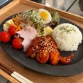 tkmrrn's cooksnap of when they made 揚げずに簡単！ヤンニョムチキン.
