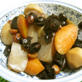 ブンショウ's cooksnap of when they made 炒り浸し黒豆の五目煮.
