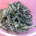 アイボーン's cooksnap of when they made 簡単に♪春菊のゴマ味噌あえ.
