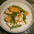 白いぐれーぷ's cooksnap of when they made 厚揚げといんげんの胡麻化粧.