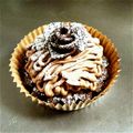 ぷちこりらっくま's cooksnap of when they made チョコたっぷりショコラモンブランタルト♪.
