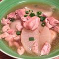 omlet's cooksnap of when they made 鶏肉と大根の煮物♪.