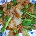 あざらしの赤ちゃん's cooksnap of when they made なばなと豚肉のナンプラー炒め.