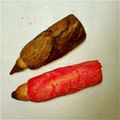 まかべん's cooksnap of when they made えんぴつクッキー（消しゴム付）.
