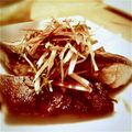 eringo80's cooksnap of when they made ブリの塩麹漬け焼き、香味野菜のせ.