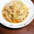 海航's cooksnap of when they made もう一品に！もやしとツナのレンチン蒸し.