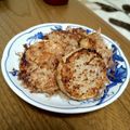 nyamu12's cooksnap of when they made とっても簡単長いもステーキ！.