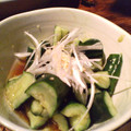 リノのママ's cooksnap of when they made たたききゅうりとねぎのあえもの.