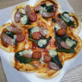 ﾊﾟｲﾅﾎﾟｰnon's cooksnap of when they made 餃子の皮で簡単ピザ.