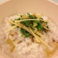 空飛ぶおやた's cooksnap of when they made 生姜と葱のお粥.