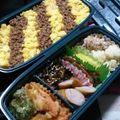 LaLaLayuka's cooksnap of when they made 馬鹿たれで鶏(合挽き)そぼろ★そぼろ弁当.