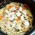 ぽたちゃんのほっぺ's cooksnap of when they made 余った煮汁で炊き込みご飯.