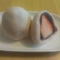 桜文鳥apochan's cooksnap of when they made レンジで簡単☆だんご粉でいちご大福♪.