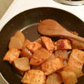 得能嫁's cooksnap of when they made 鮭と大根の味噌炒め～しょうがも入れて～.